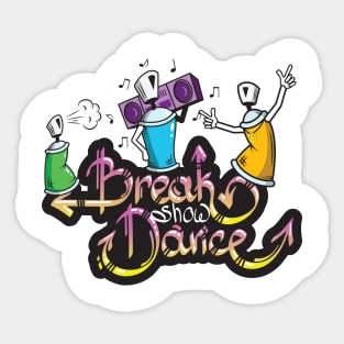 Break show dance Sticker